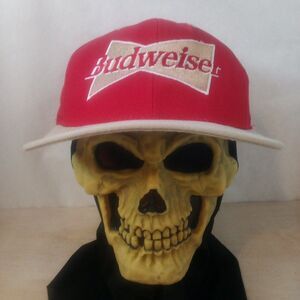Deadstock Vintage Budweiser Two Tone Snap Back Hat